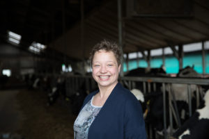Heleen Lansink-Marissen boerin op locatie